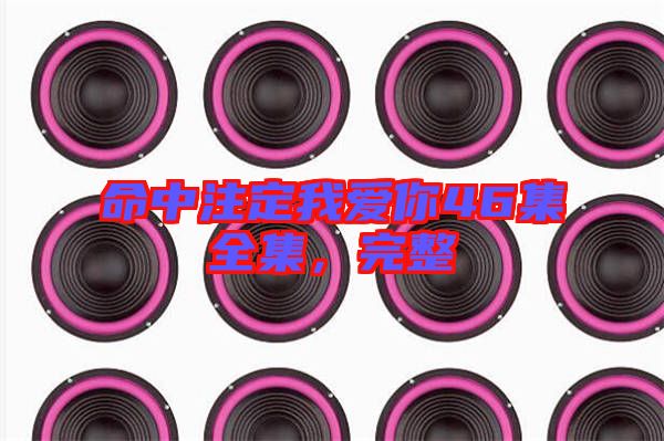 命中注定我愛你46集全集，完整