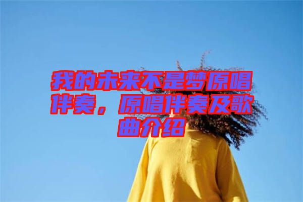 我的未來不是夢原唱伴奏，原唱伴奏及歌曲介紹