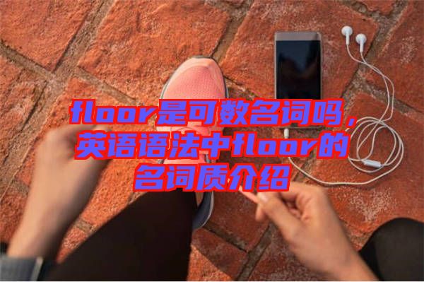 floor是可數(shù)名詞嗎，英語語法中floor的名詞質介紹