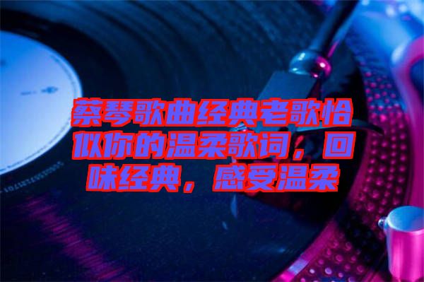 蔡琴歌曲經(jīng)典老歌恰似你的溫柔歌詞，回味經(jīng)典，感受溫柔