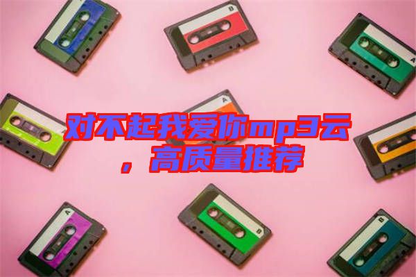 對不起我愛你mp3云，高質量推薦