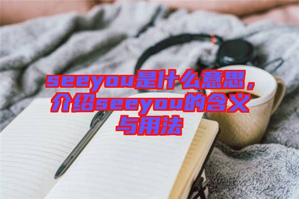 seeyou是什么意思，介紹seeyou的含義與用法