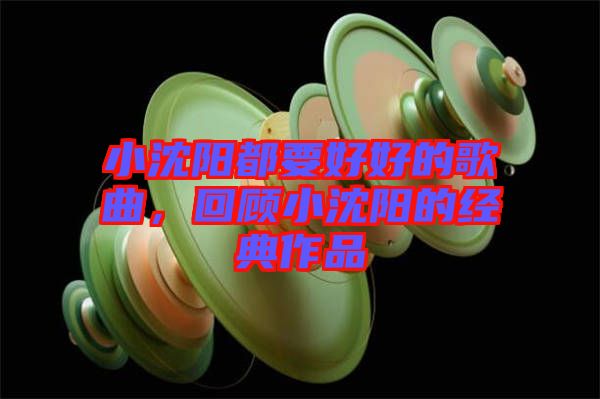 小沈陽都要好好的歌曲，回顧小沈陽的經(jīng)典作品
