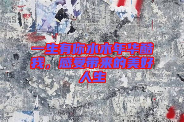 一生有你水木年華酷我，感受帶來(lái)的美好人生