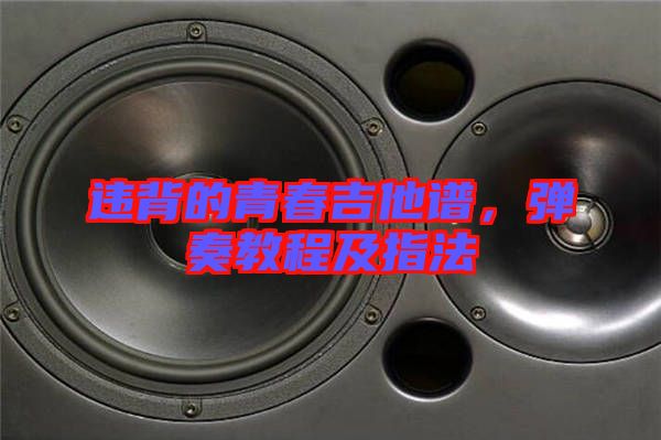 違背的青春吉他譜，彈奏教程及指法