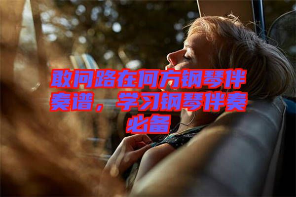 敢問(wèn)路在何方鋼琴伴奏譜，學(xué)習(xí)鋼琴伴奏必備