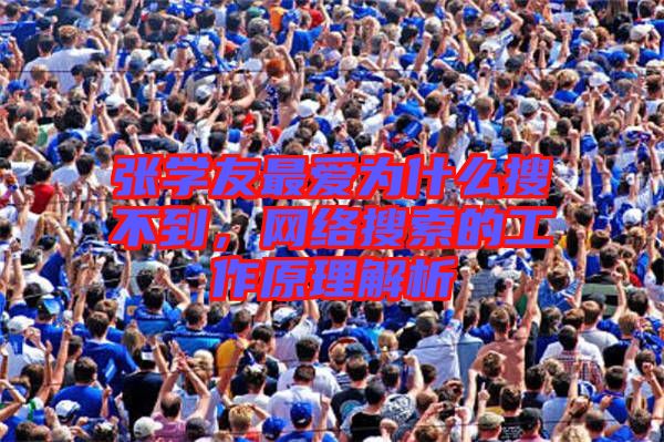 張學(xué)友最愛(ài)為什么搜不到，網(wǎng)絡(luò)搜索的工作原理解析