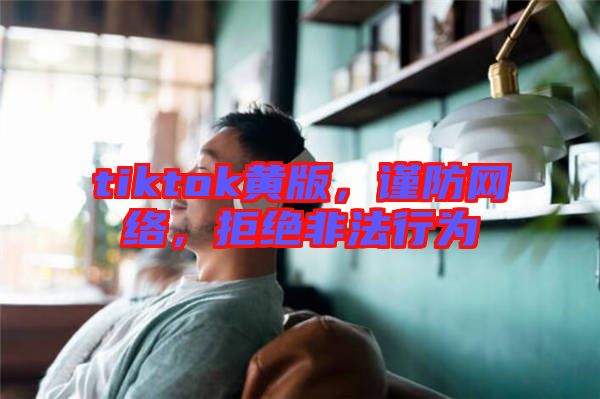 tiktok黃版，謹(jǐn)防網(wǎng)絡(luò)，拒絕非法行為