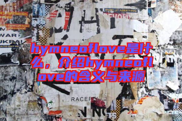 hymneoflove是什么，介紹hymneoflove的含義與來源