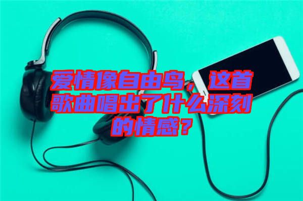 愛情像自由鳥，這首歌曲唱出了什么深刻的情感？