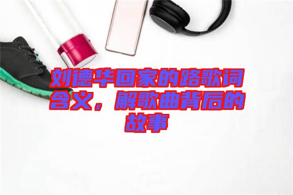 劉德華回家的路歌詞含義，解歌曲背后的故事