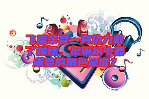 飛流舍棄一身功力救了林殊，瑯琊榜中最重要的角色是誰(shuí)？