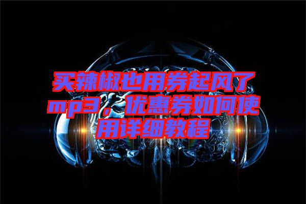 買辣椒也用券起風(fēng)了mp3，優(yōu)惠券如何使用詳細(xì)教程