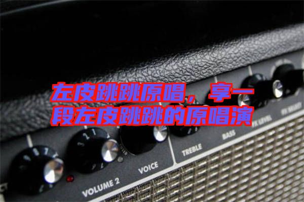 左皮跳跳原唱，享一段左皮跳跳的原唱演
