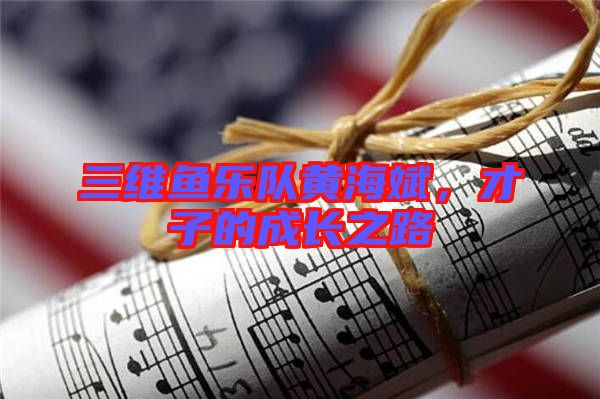 三維魚樂(lè)隊(duì)黃海斌，才子的成長(zhǎng)之路