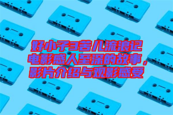 好小子3苦兒流浪記電影感人至深的故事，影片介紹與觀影感受