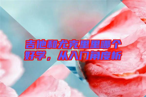 吉他和尤克里里哪個好學(xué)，從入門角度析