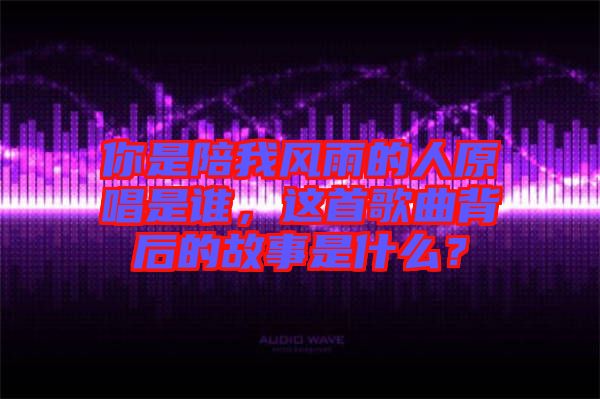 你是陪我風(fēng)雨的人原唱是誰(shuí)，這首歌曲背后的故事是什么？