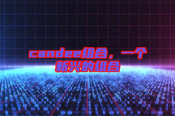 candee組合，一個(gè)新興的組合