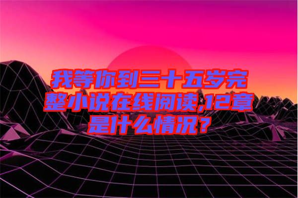 我等你到三十五歲完整小說在線閱讀,12章是什么情況？