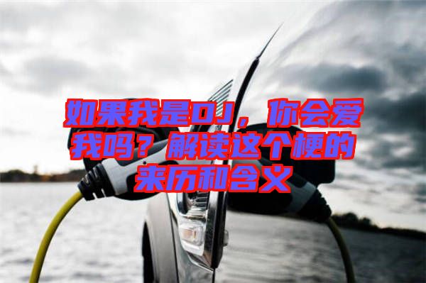 如果我是DJ，你會(huì)愛(ài)我嗎？解讀這個(gè)梗的來(lái)歷和含義