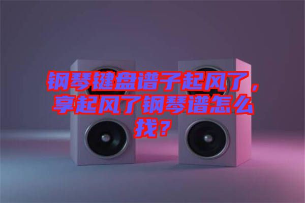 鋼琴鍵盤譜子起風(fēng)了，享起風(fēng)了鋼琴譜怎么找？