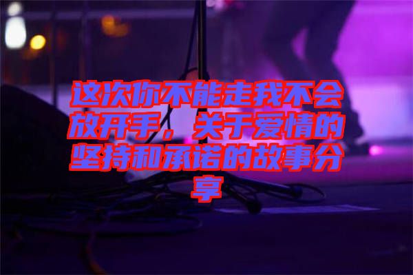 這次你不能走我不會(huì)放開(kāi)手，關(guān)于愛(ài)情的堅(jiān)持和承諾的故事分享