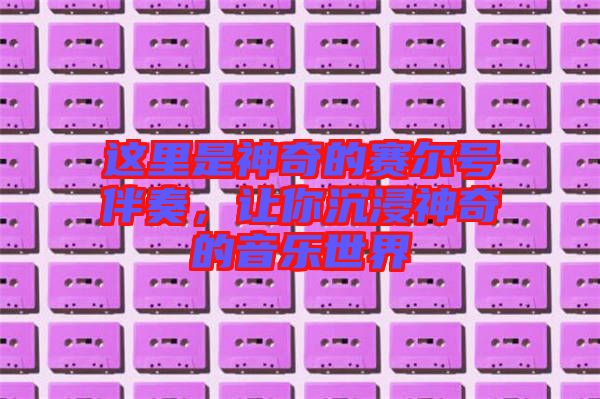 這里是神奇的賽爾號(hào)伴奏，讓你沉浸神奇的音樂(lè)世界