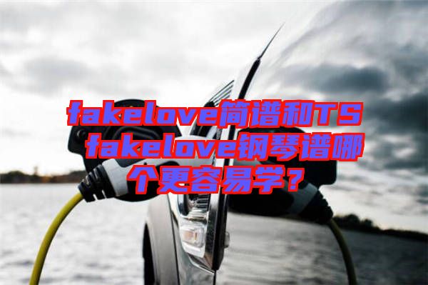 fakelove簡譜和TS fakelove鋼琴譜哪個更容易學(xué)？